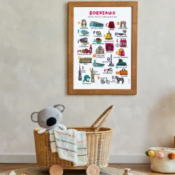 New Affiche abécédaire villes et régions Enfant 3 à 6 Ans|1 à 3 Ans