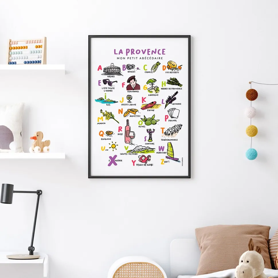 New Affiche abécédaire villes et régions Enfant 3 à 6 Ans|1 à 3 Ans