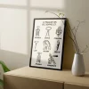 Store Affiche illustrée vin copain - Le meilleur ami de l'homme Affiches|Vin Et Bière