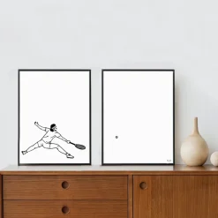 Outlet Affiches diptyques Les Sportifs Affiches|Décoration Et Cocooning