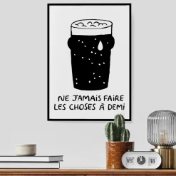 Best Affiches illustrées bière Affiches|Vin Et Bière