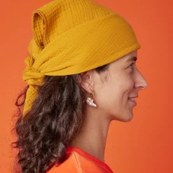 Online Bandana en gaze de coton Femme Mode Et Accessoires