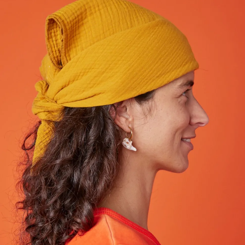 Online Bandana en gaze de coton Femme Mode Et Accessoires