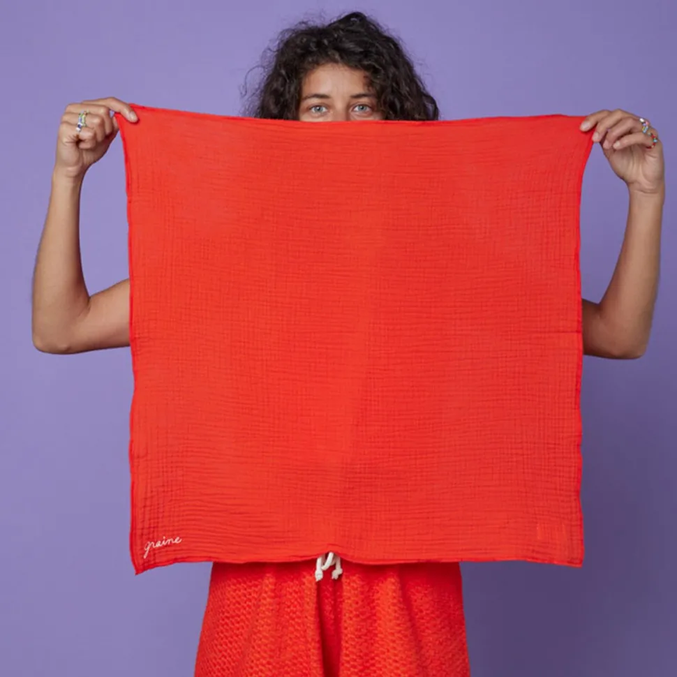 Online Bandana en gaze de coton Femme Mode Et Accessoires