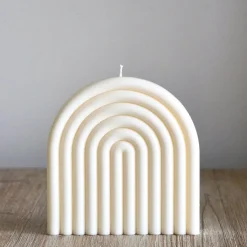 Best Bougie géométrique en cire végétale Décoration Et Cocooning