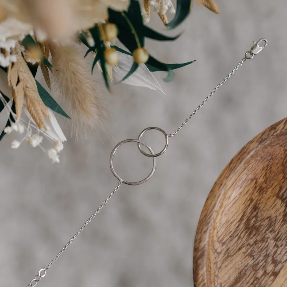Cheap Bracelet doubles anneaux Femme Montres Et Bijoux
