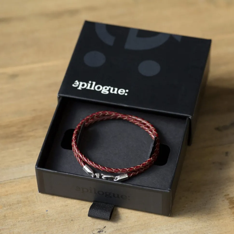 Cheap Bracelet en cuir tressé et fermoir mousqueton Homme Montres Et Bijoux