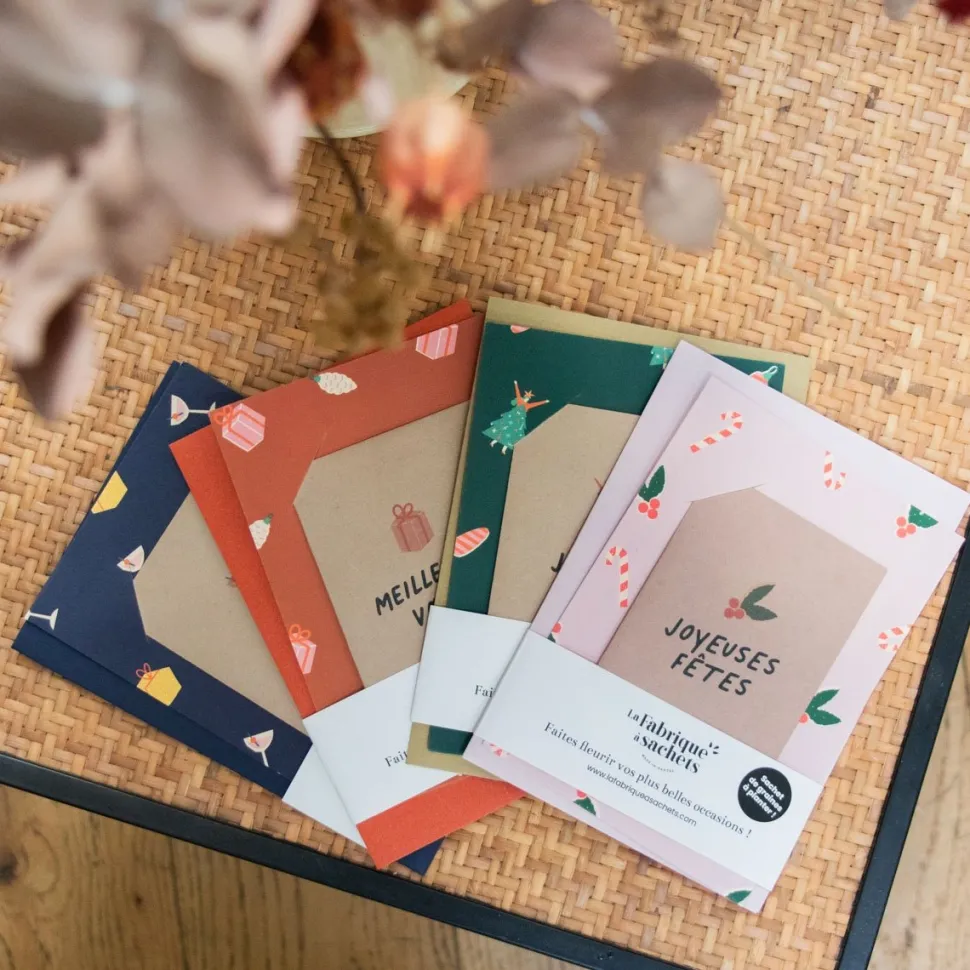 Best Sale Carte de voeux à planter "Bonne année" DIY Et Activités Créatives|Plantes