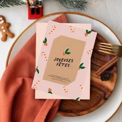 Best Carte de voeux à planter "Joyeuses Fêtes" DIY Et Activités Créatives|Plantes