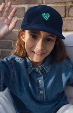 Sale Casquette Coeur Mini Enfant 3 à 6 Ans
