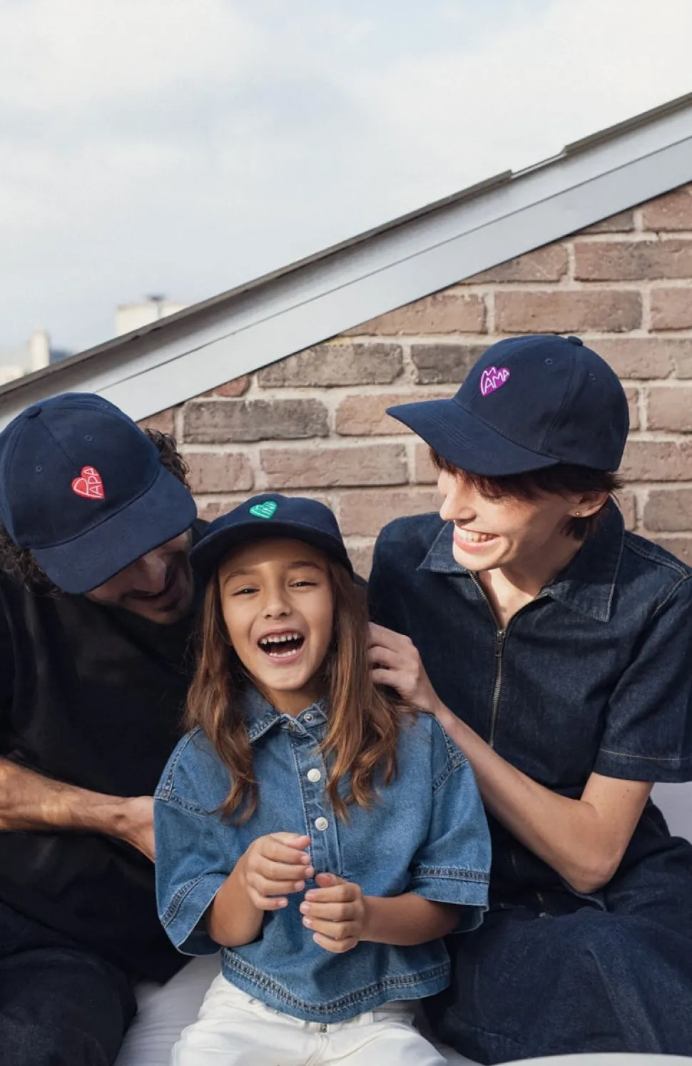 Sale Casquette Coeur Mini Enfant 3 à 6 Ans