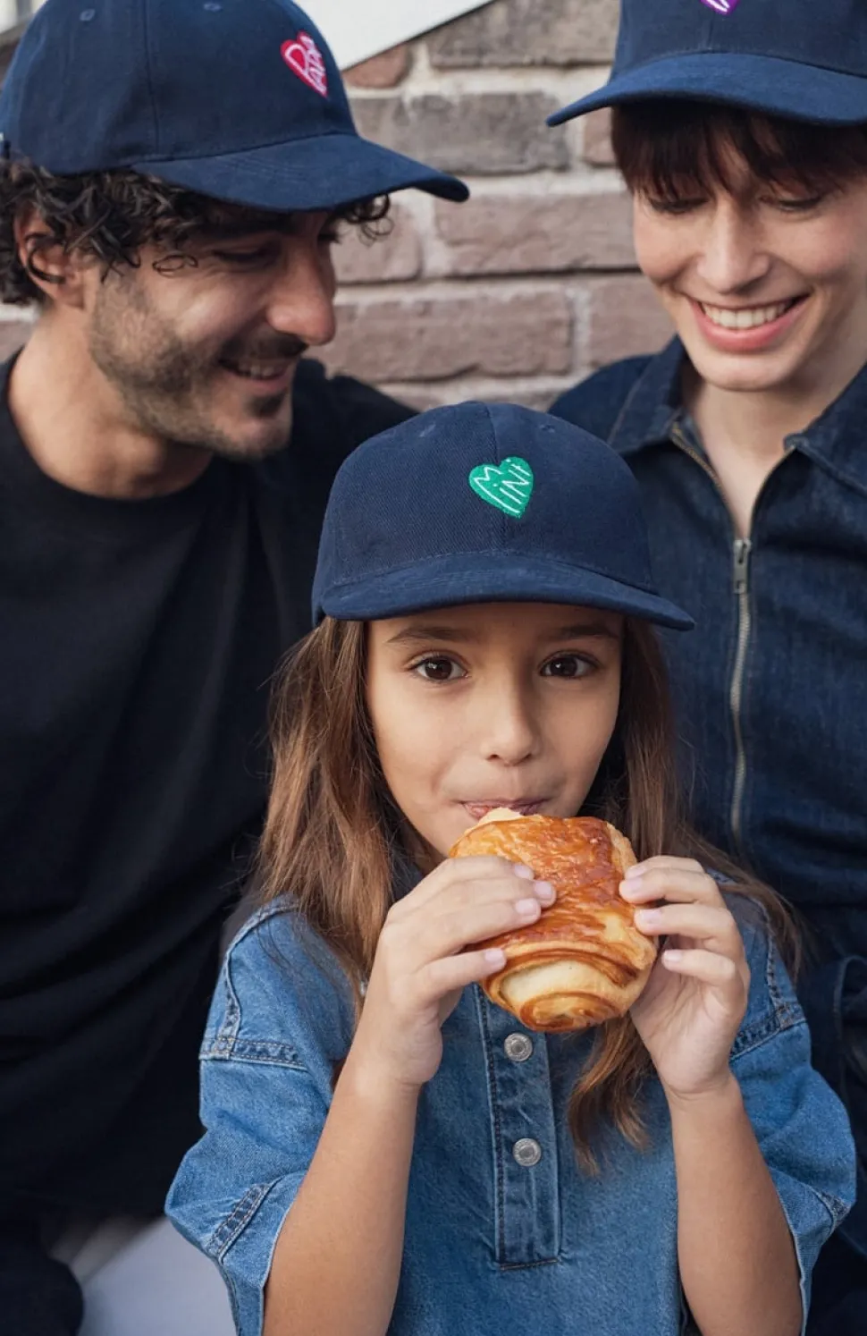 Sale Casquette Coeur Mini Enfant 3 à 6 Ans
