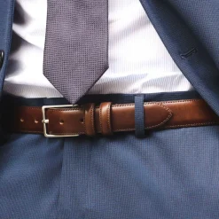 Best Ceinture en cuir lisse Homme Petite Maroquinerie|Mode Et Accessoires