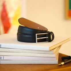 Best Ceinture en cuir lisse Homme Petite Maroquinerie|Mode Et Accessoires