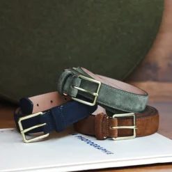 Cheap Ceinture en cuir suédé Homme Petite Maroquinerie|Mode Et Accessoires