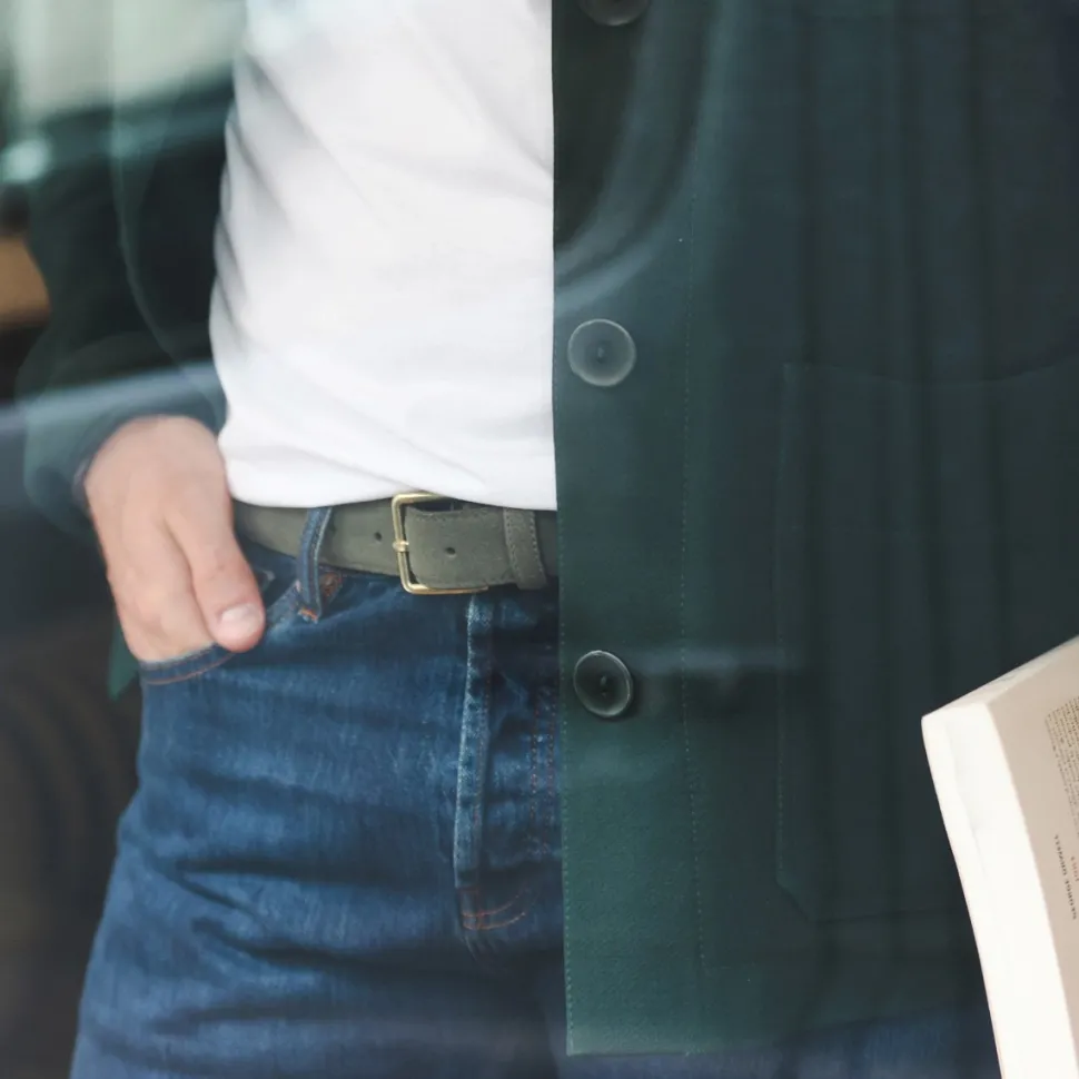 Cheap Ceinture en cuir suédé Homme Petite Maroquinerie|Mode Et Accessoires