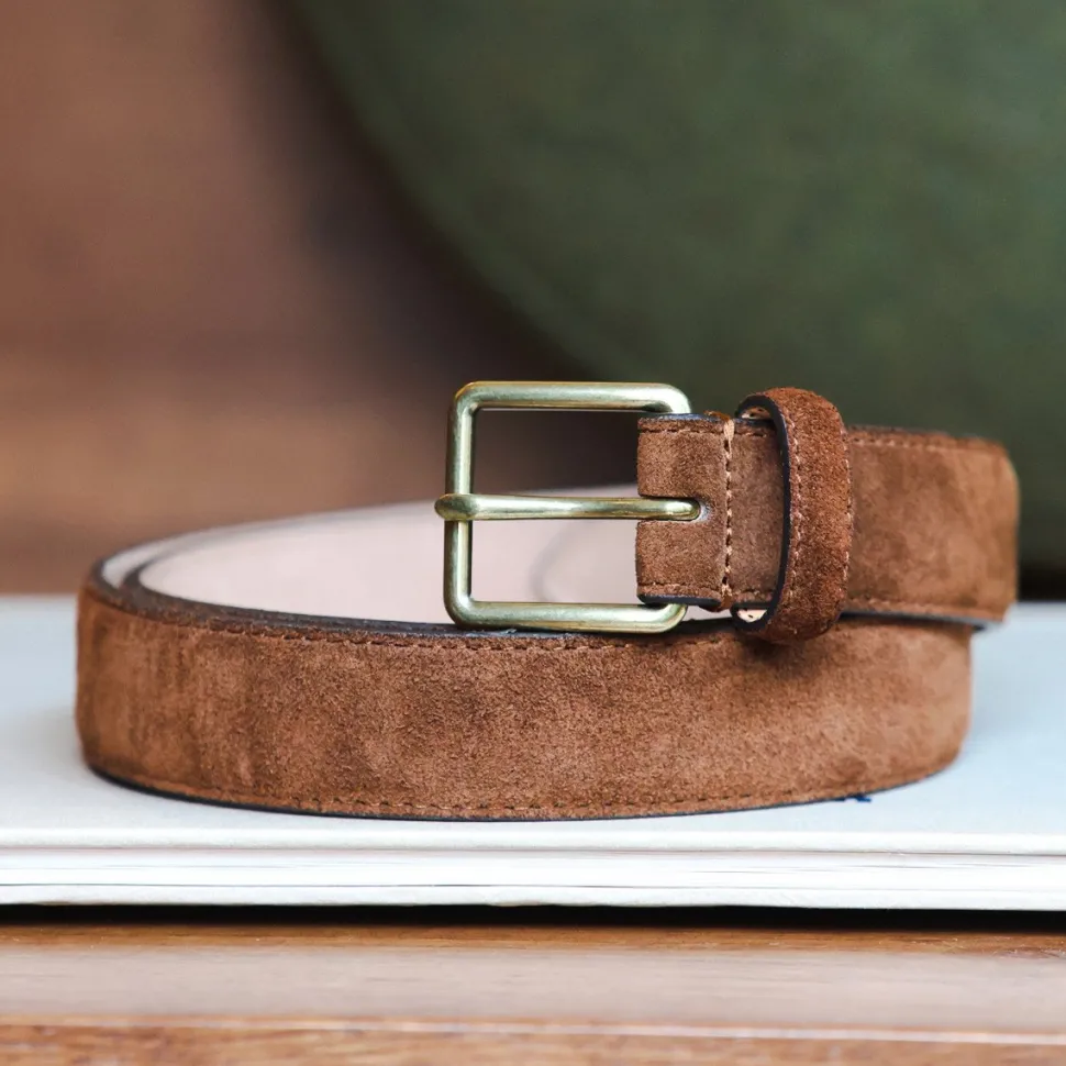 Cheap Ceinture en cuir suédé Homme Petite Maroquinerie|Mode Et Accessoires