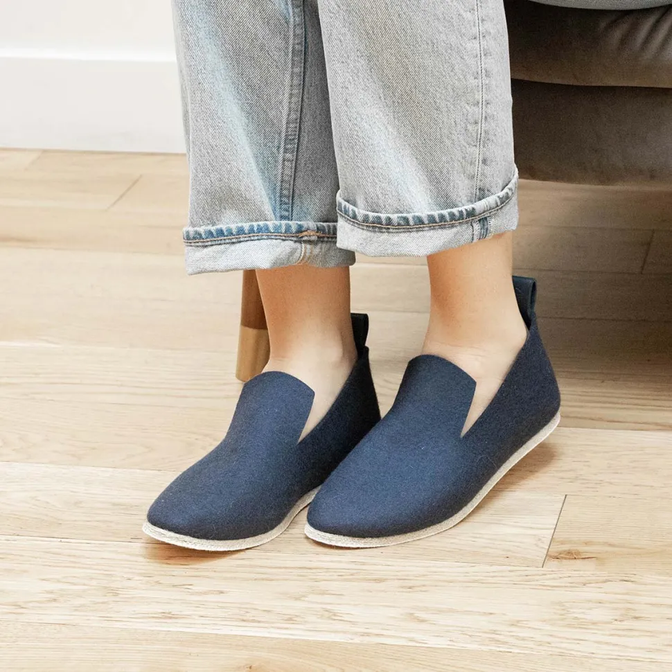 New Charentaises en feutre Femme Mode Et Accessoires|Mode Et Accessoires