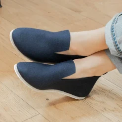 New Charentaises en feutre Femme Mode Et Accessoires|Mode Et Accessoires