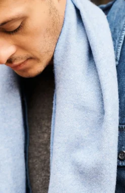 Best Écharpe à chevrons en laine mérinos Femme Mode Et Accessoires|Mode Et Accessoires