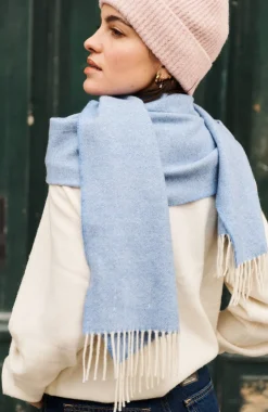 Best Écharpe à chevrons en laine mérinos Femme Mode Et Accessoires|Mode Et Accessoires