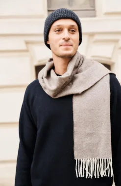 Best Écharpe à chevrons en laine mérinos Femme Mode Et Accessoires|Mode Et Accessoires