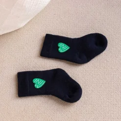 Clearance Chaussettes brodées Coeur Mama Femme Mode Et Accessoires