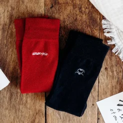 New Chaussettes Love Socks Homme Homme Mode Et Accessoires