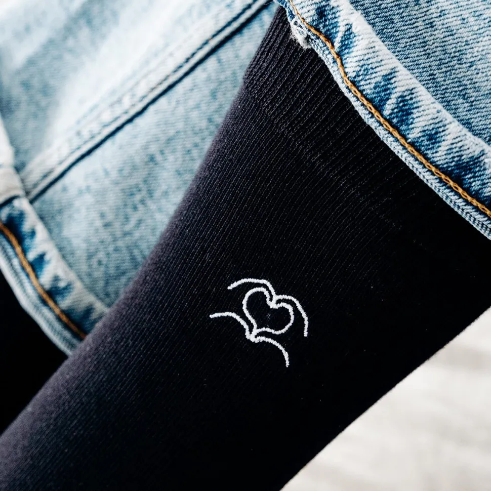 New Chaussettes Love Socks Homme Homme Mode Et Accessoires