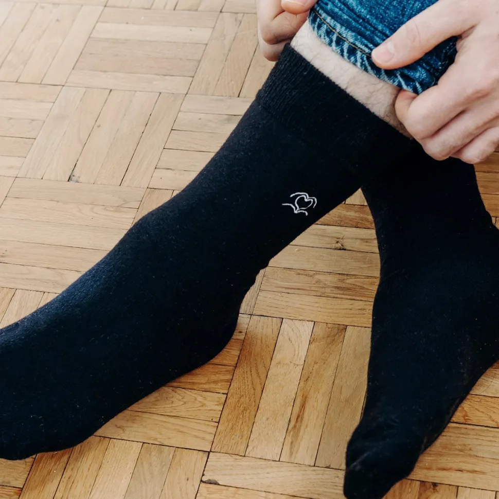 New Chaussettes Love Socks Homme Homme Mode Et Accessoires