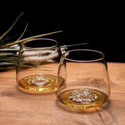 Best Sale Coffret de 2 verres Topographic Cocktails Et Spiritueux|Whisky Et Rhum
