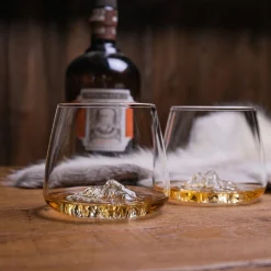 Best Sale Coffret de 2 verres Topographic Cocktails Et Spiritueux|Whisky Et Rhum