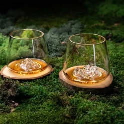 Best Sale Coffret de 2 verres Topographic Cocktails Et Spiritueux|Whisky Et Rhum