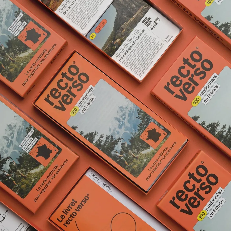 Shop Coffret Recto Verso - 100 randonnées en France Outdoor Et Loisirs
