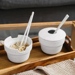 Clearance Duo de bol à nouilles empilable À Table|Aux Fourneaux