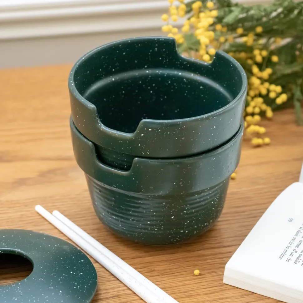 Clearance Duo de bol à nouilles empilable À Table|Aux Fourneaux