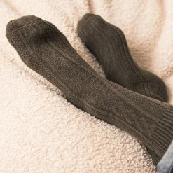 Discount Duo de chaussettes pour homme en laine et cachemire Homme Mode Et Accessoires