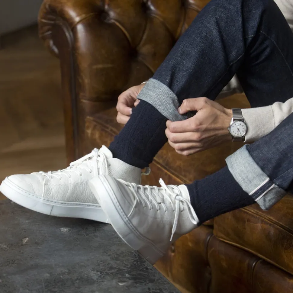 Discount Duo de chaussettes pour homme en laine et cachemire Homme Mode Et Accessoires