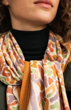 Cheap Foulard duo Formes colorées - Ocre Enfant/Femme 3 à 6 Ans|1 à 3 Ans
