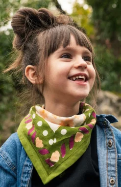 Store Foulard duo Hibiscus - Kaki Enfant/Femme 3 à 6 Ans|1 à 3 Ans