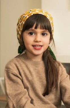 Best Foulard duo Léopard - Vert Enfant/Femme 3 à 6 Ans|1 à 3 Ans
