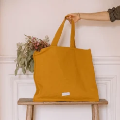 Sale Grand cabas en toile de coton Femme Sacs Et Cabas