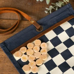Best Sale Jeu de dames et d'échecs de voyage Outdoor Et Loisirs|Jeux De Sociétés