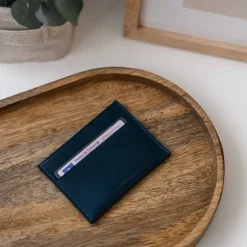 Shop Porte-cartes slim en cuir Femme Petite Maroquinerie|Petite Maroquinerie