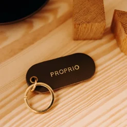 Sale Porte-clé à message en cuir Homme Petite Maroquinerie|Mode Et Accessoires