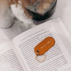 Sale Porte-clé à message en cuir Homme Petite Maroquinerie|Mode Et Accessoires