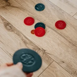 Shop Pétanque d’intérieur en cuir Jeux De Sociétés