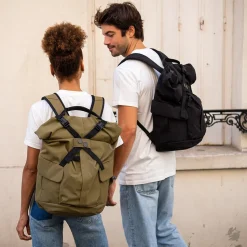 Outlet Sac à dos rolltop Kross PinqPonq Femme Sacs Et Cabas|Sacs Et Bagagerie