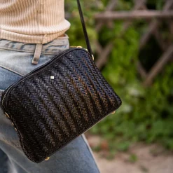 Online Sac à main bandoulière en cuir Mia Femme Sacs Et Cabas