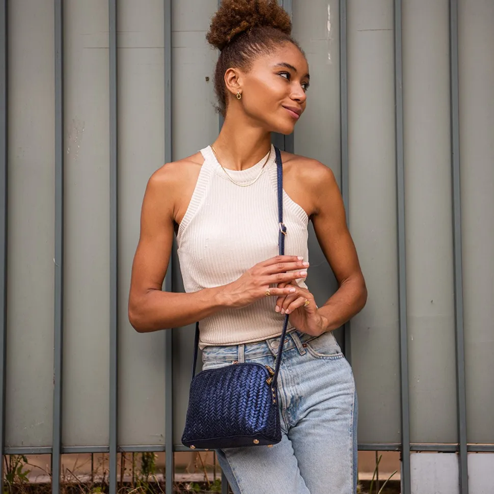 Online Sac à main bandoulière en cuir Mia Femme Sacs Et Cabas
